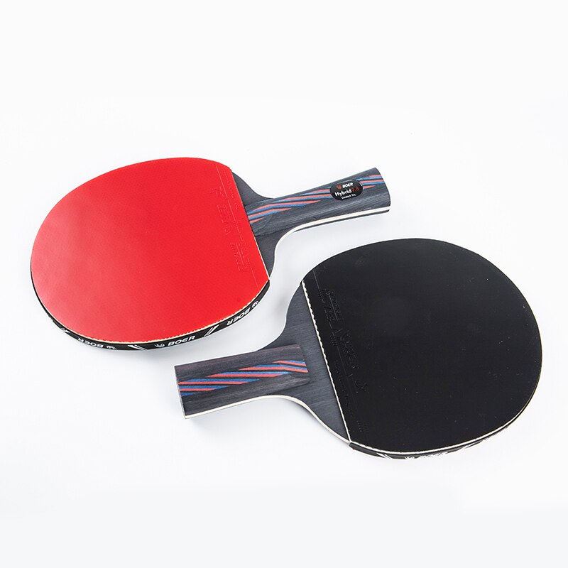 Professionele Racket Voor Ping Pong 6 Sterren Rubber Nano-Carbon Racket Voor Tafeltennis Gummy Toner Lijm Voor Ping pong Training