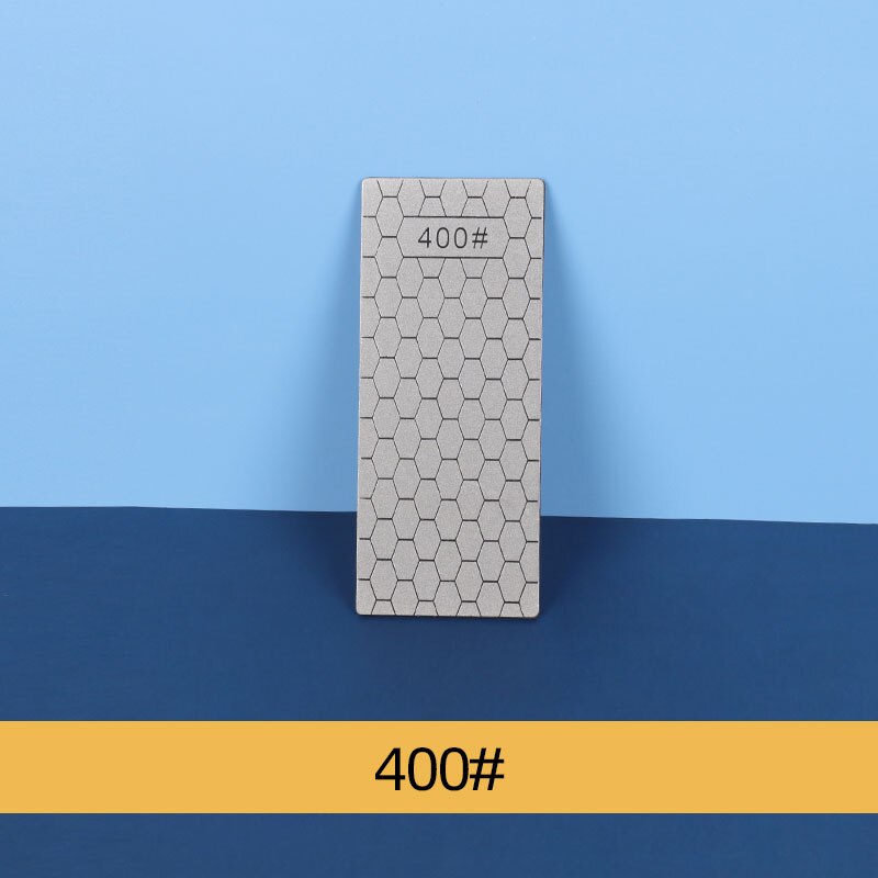 Afilador de cuchillo de diamante piedra de afilar de accesorios de herramientas de cocina Gadgets 1- 4 Uds conjunto Grit 400 de 600 de 1000 bien Whetstone: Girt 400