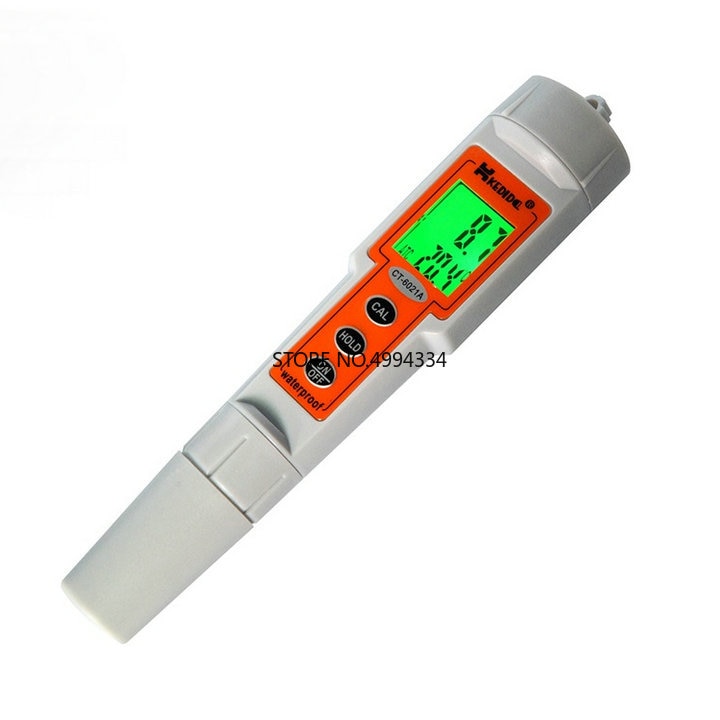 Ct -6021a bærbar syremåler af pen-typen, vandtæt digital lomme ph-måleapparat