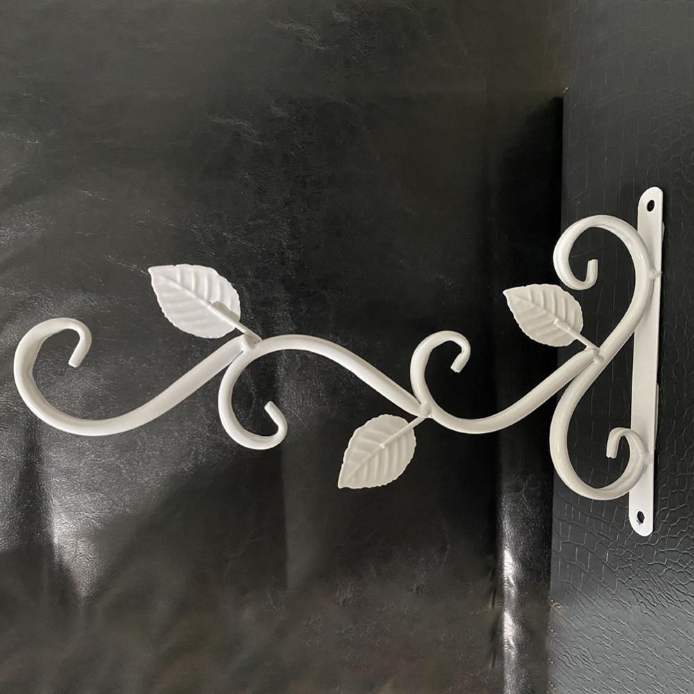 Flowerpot Hanger Metal Plant Flowerpot Basket Hanger Wall Hanging Hook for Garden Balcony Decor Flowerpot Hanger Home Hook Tools