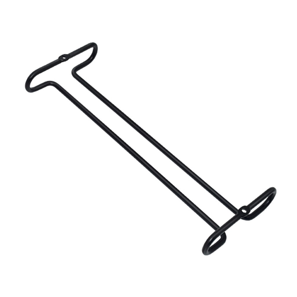 Tenske svart vit rött vinglas rack under skåp glas... – Grandado