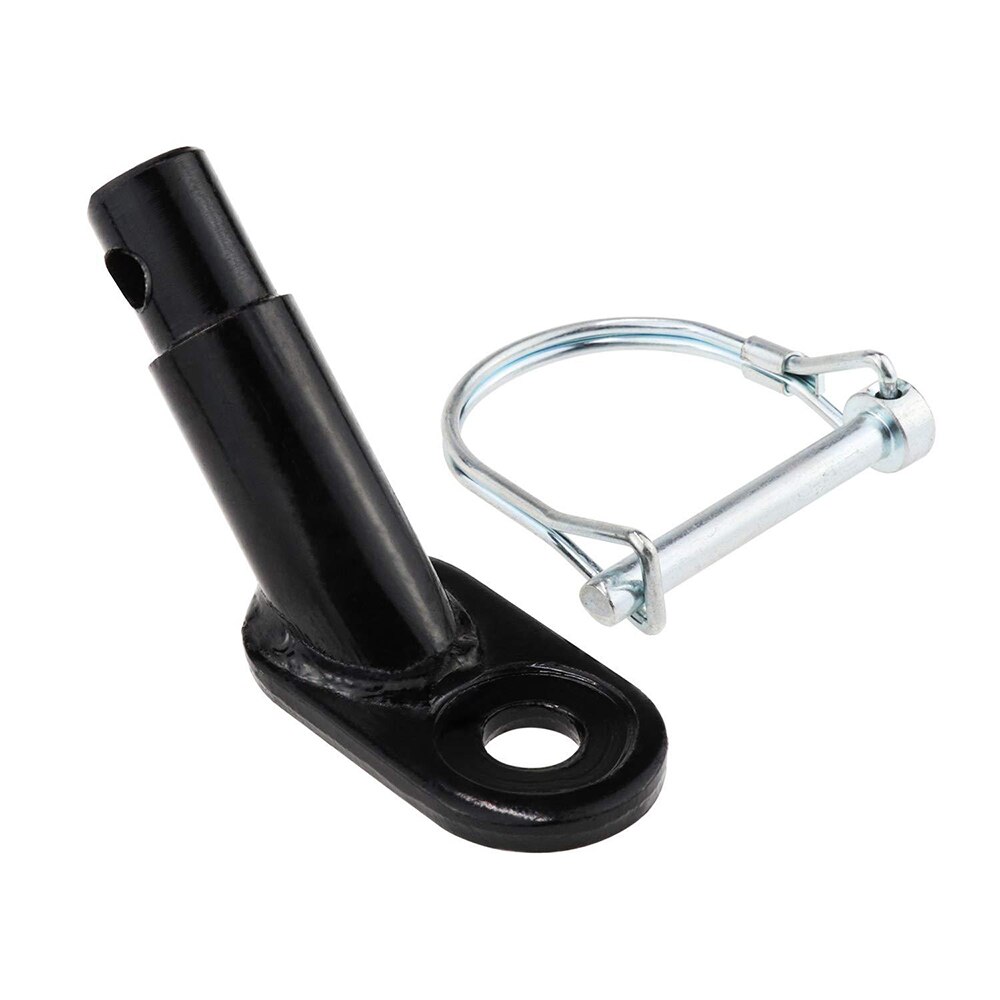 Stålophæng cykelkobling trailer kobling fastgørelse passer til qr aksler holdbar universal model let brug cykel tilbehør stativer