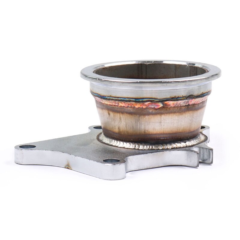 Turbo Adaptor Stainless Steel Adapter For T3/T4 Turbo 5 Bolt To 3 Inch V-Band Flange Turbo Adaptor Flange