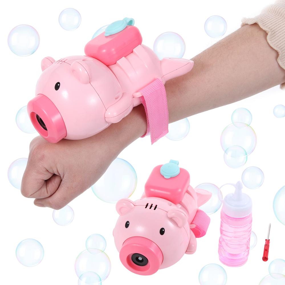 Dreamme Automatic Bubble Machine A Wrist Strap Bubble Liquid Bubble Blower Toy Suitable for Outdoor, Party, Wedding