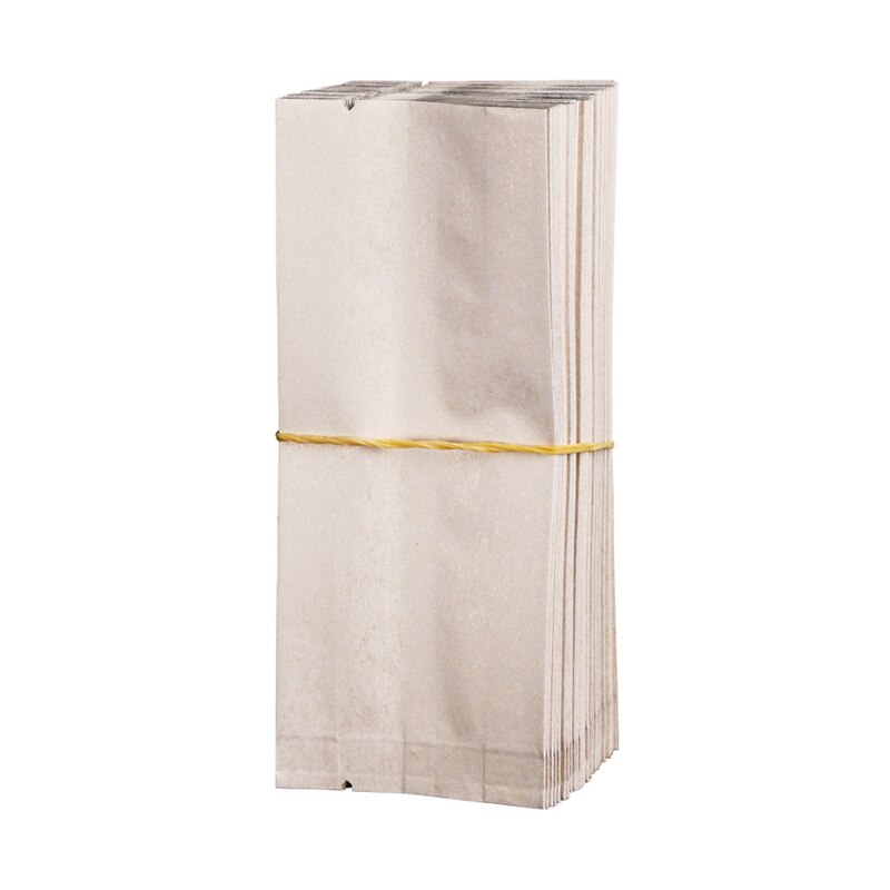 100 teile/los Heißsiegelfähigen Tee Verpackung Taschen Lagerung Kleine Baumwolle Papier Aluminium Folie Taschen