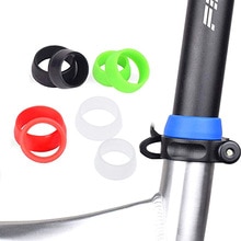 Vandtæt mountainbike sadelstolpe støvtæt betræk cykling silikone cykel sadelstolpe taske cykel beskyttende tilbehør