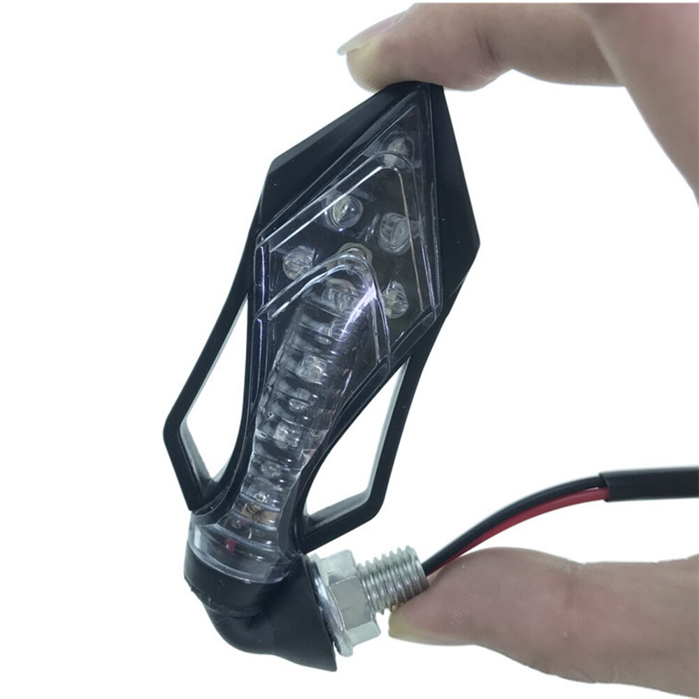 4pcs Universal Motorcycle Bike LED Amber Turn Signal Light Indicator Lamp Blinker Moto Lights Yellow Amber US