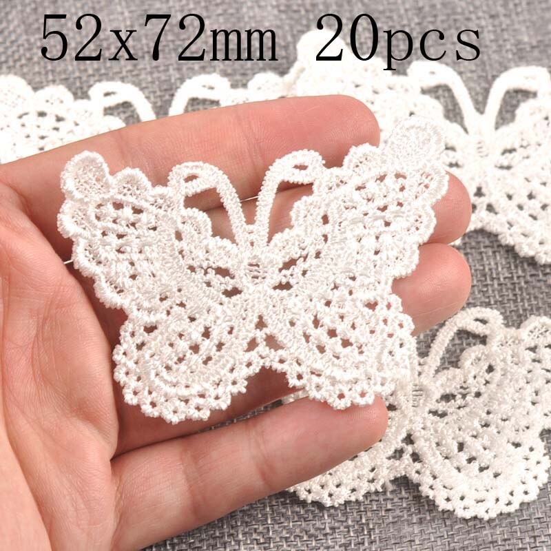 Garniture en maille avec appliques en dentelle blanche, fleur pour coudre sur tissu Guipure, fournitures de mariage, décoration de la maison: Zinc antique
