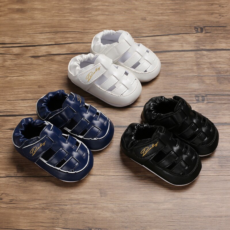 Semelles en caoutchouc pour bébé de 0 à 1 ans, chaussures d'été antidérapantes pour bébé en bas âge