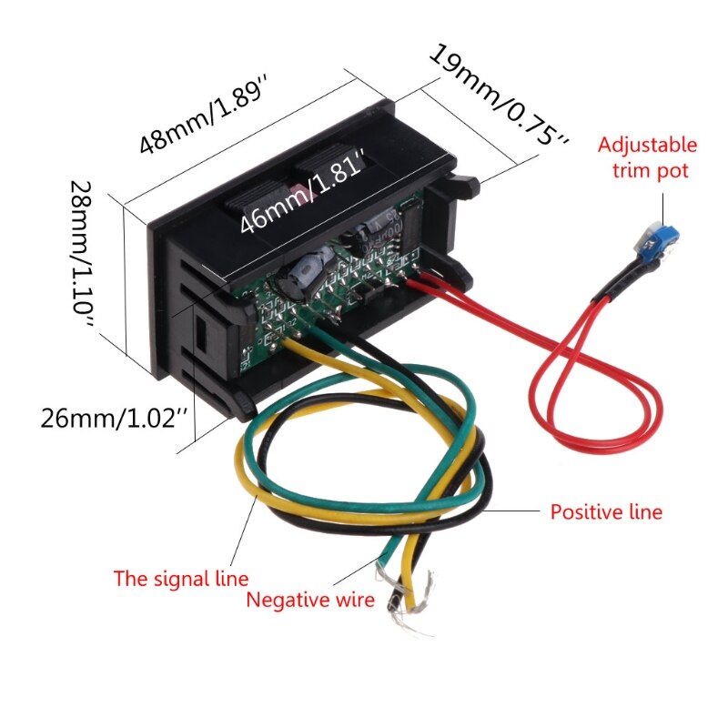 12V Universal Motorcycle Car Oil scale meter LED Oil Fuel level Gauge Indicator