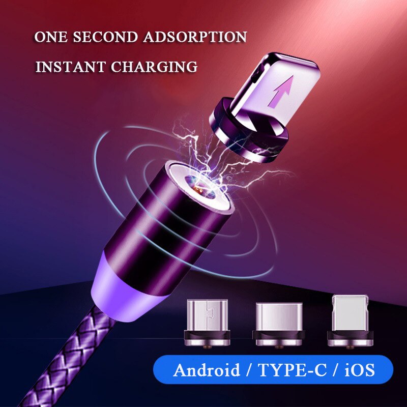 GEMT praktisch ladekabel Anwendbar iOS Android typ-c blind Magnet Magnet praktisch Ladung Taxi köpfe 3 in 1