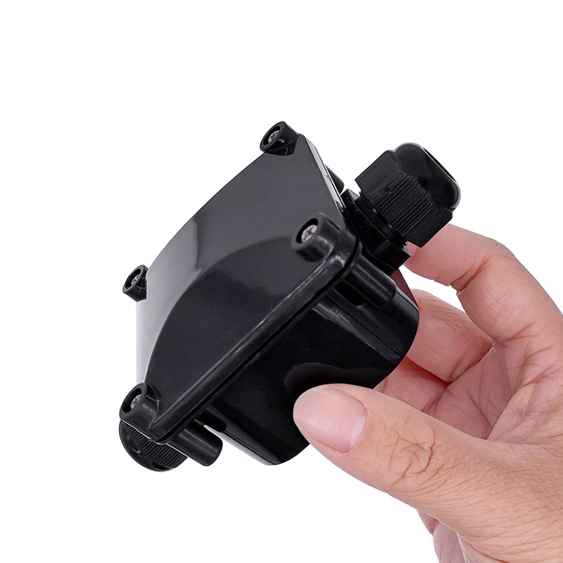 IP68 3-way rainproof box with PG11 Cable gland Outdoor Waterproof ABS connectors waterproof Electrical Junction Box