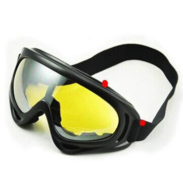 Gafas antiniebla NEWBOLER MTB, gafas para Motocross de carreras todoterreno, gafas para hombre/mujer DH, lentes para ciclismo bicicleta de montaña: Yellow lenses