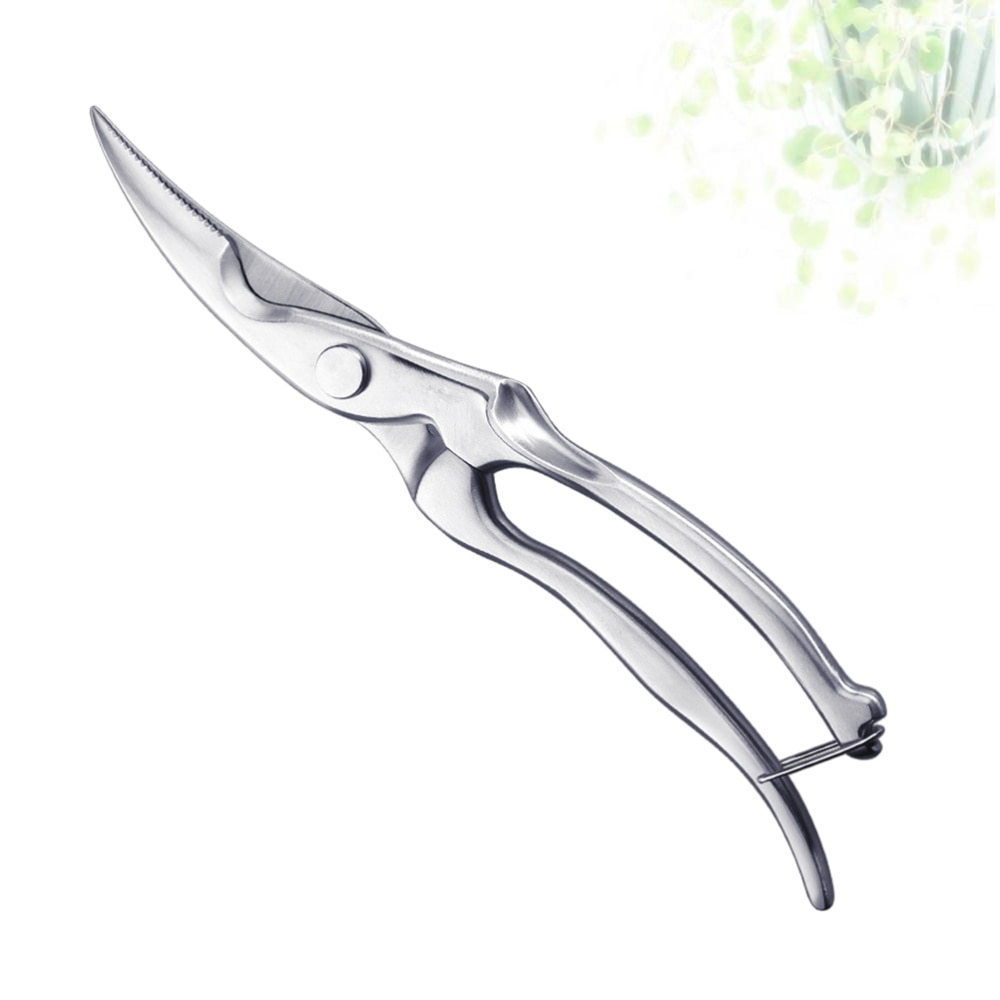Home Use Stainless Steel Heavy Duty Kitchen Shears For Poultry Spatchcock Turkey Bbq Seafood Lobster And Bone