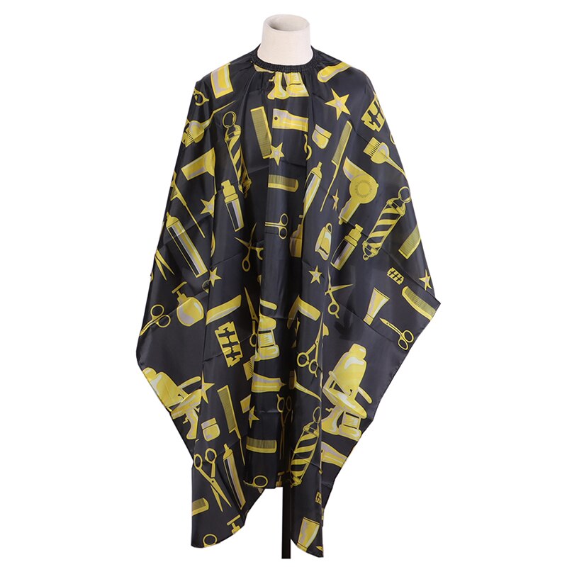 Tablier pour Salon de coiffure, robe enveloppante, Cape, coupe de cheveux