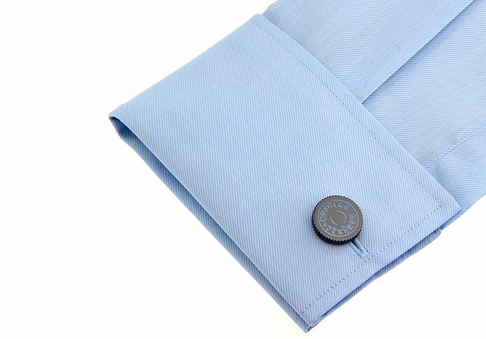 Mens casamento abotoaduras novidade fantasia câmera peças e pano limpo 170990