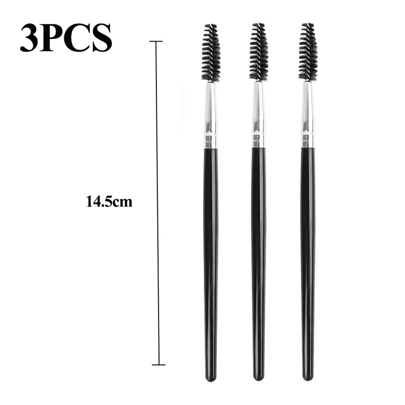 1/10 Uds. Cepillos suaves para pestañas, cepillo para cejas retorcido, contorno de codo, delineador de ojos, cepillos para mezclar ojos, herramienta de maquillaje cosmético: Verde