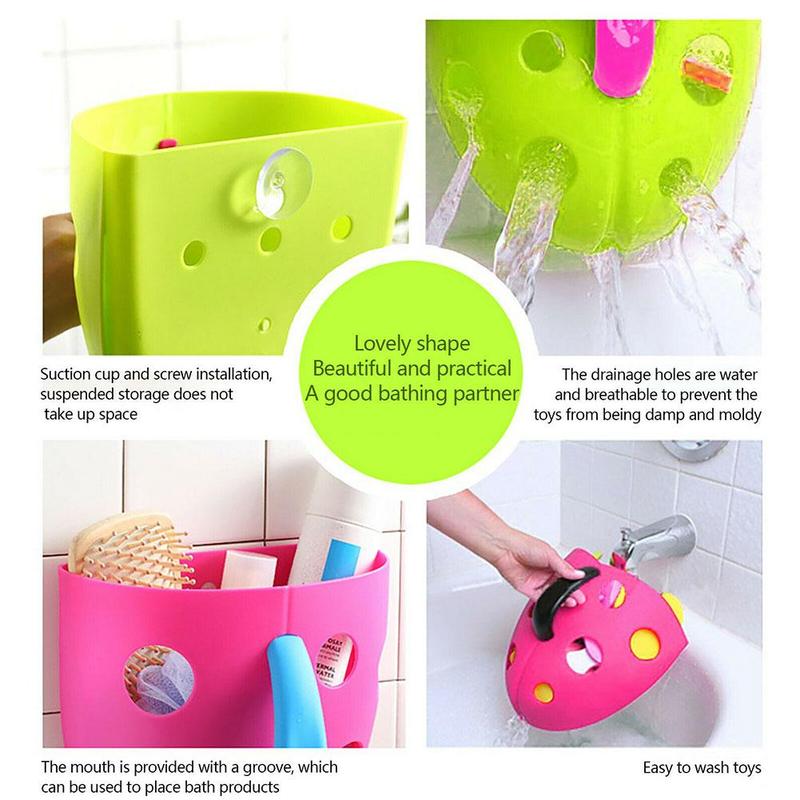 Thicken Baby Bath Toy Storage Basket Storage Box S... – Vicedeal