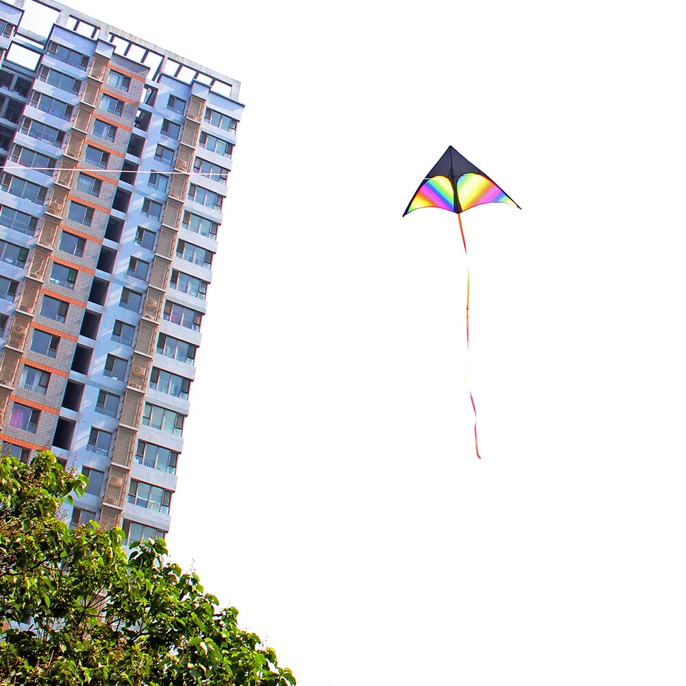 Cometa voladora de una línea con forma de flecha para niños juguete juego deportivo al aire libre con cuerda de 100m para cometas infantiles para adultos