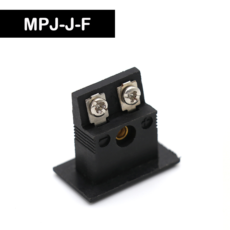 Enchufes y enchufes de termopar tipo K/T/J/E, montaje en Panel de Sensor, enchufe y conector de cable en miniatura, 1 Uds.: Blanco