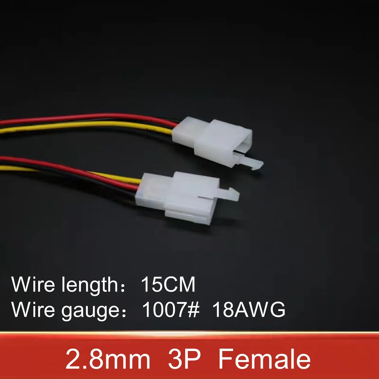 2,8mm Auto stecker motorrad kabelbaum stecker 2Stift 3Stift 4Stift 6Stift Stecker Männlich Weiblich Docking stecker Verbindung draht 15cm: MULTI / Unter 5 Stücke