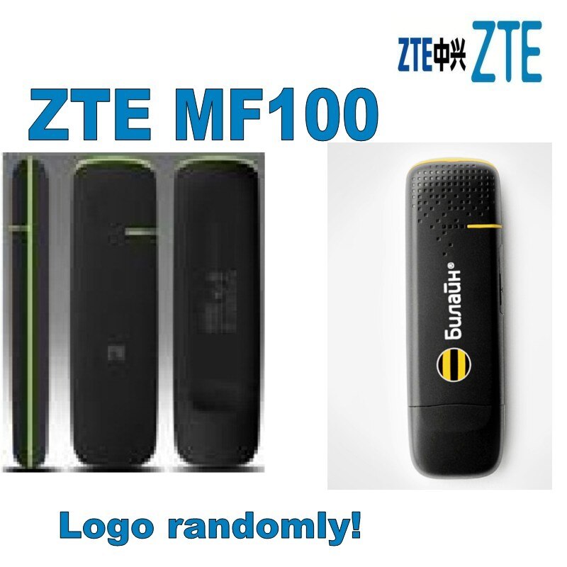 Unlocked ZTE MF100 3G 3.6M USB dongle wireless Modem