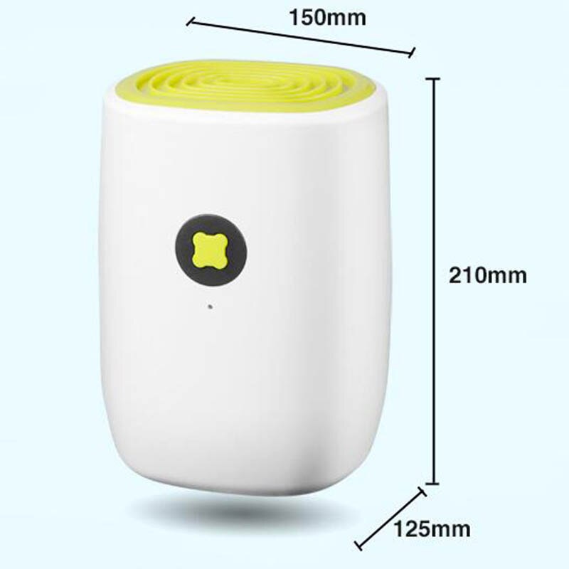 Upgraded 800ml Mini Dehumidifier For Home 22W Dehumidifier Wardrobe Clothes Dryers Air Dryer Moisture Absorber Box AC 220-240V