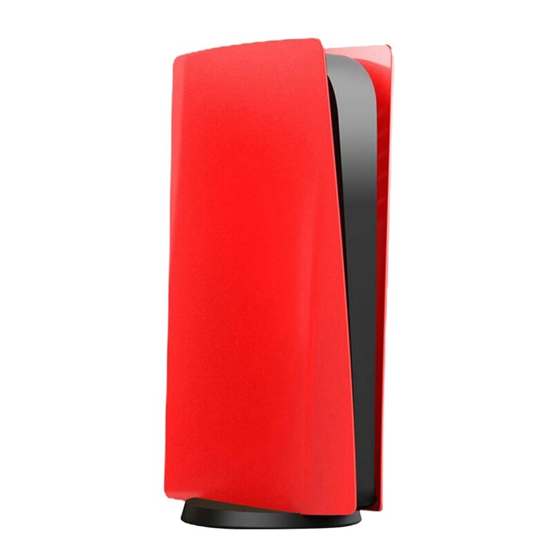 Hub Case Host Cover Hard Shell Beschermende Huid Vervanging Voor Sony PS5 Digitale Editie: red