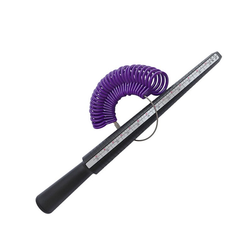 Smykker værktøjer ring størrelse dorn stick finger gauge ring måling smykker værktøj sæt ring størrelse smykker værktøjer: 7