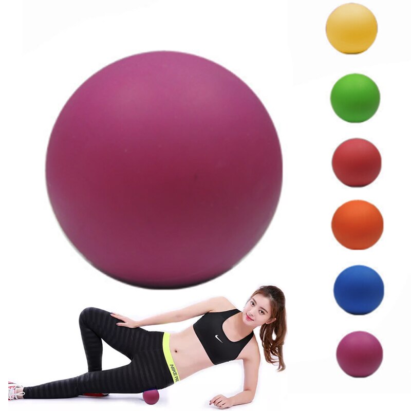 Massage Lacrosse Ballen Voor Myofasciale Release, Triggerpoint Therapie, Spier Knopen, En Yoga Therapie. Set Van 2 Firm Ballen