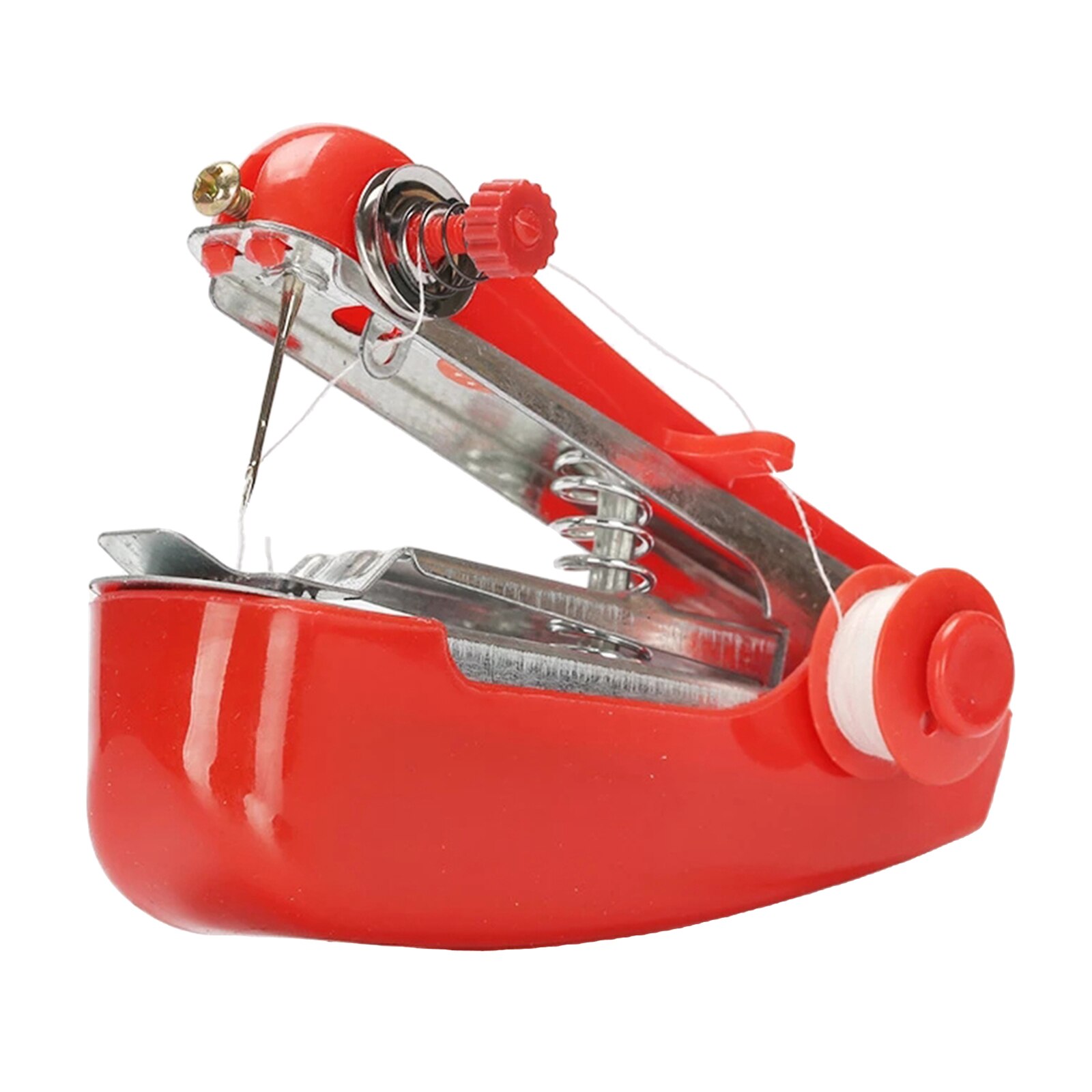 Portable Mini Sewing Machine Desktop Cordless Repairs Machine Home Kids Use