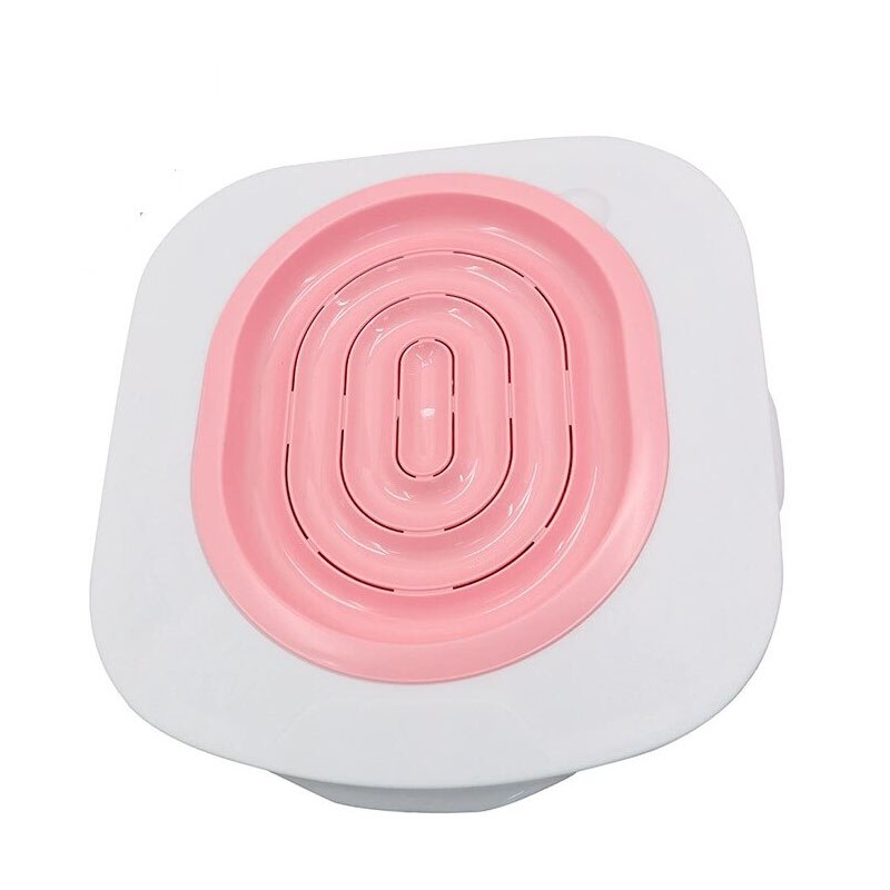 Cat Toilet Training kit Dog cat Toilet Trainer Plastic pet Toilet Cleaning Convenient pet Toilet seat.: pink