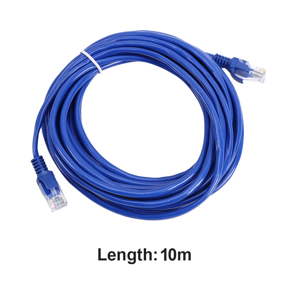10m Cat5 RJ45 Ethernet Cable 1Gbps Network LAN Patch Cord For Modem Router PC Computer Laptop Cat 5E Ethernet Cable