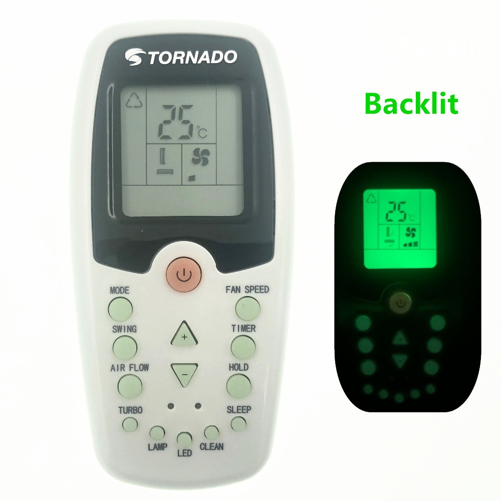 Originele tornado zh/ez -01 zh ez -01 ac airconditioner afstandsbediening - israël