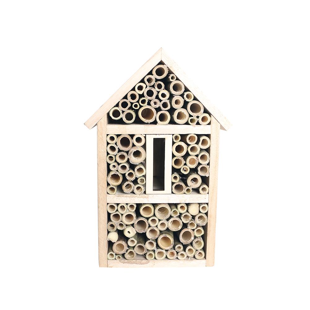 Bamboo Bee Hive Beekeeping Insect Bee House Wood Bug Room Hotel Shelter Garden Decoration Bee Nests Box Beekeeping Tool: Default Title