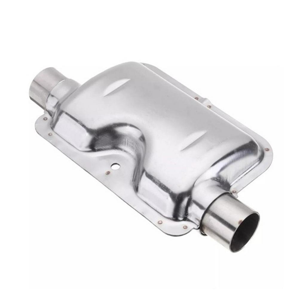 120cm Exhaust Muffler Silencer Stainless Steel Pipe Silencer Heater Kit Car Air Diesel Heater Auto Replacement Parts: silencer