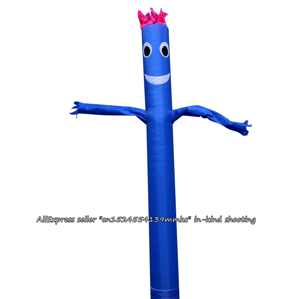 Air Dancer Sky Dancer Inflatable Tube Dance Puppet Wind Flying 10ft For 12inch Blower (Blue)