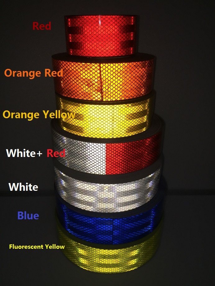 20m reflekterende tape reflekterende tape sticker advarsel sikkerhedstape til lastbil bil motorcykel
