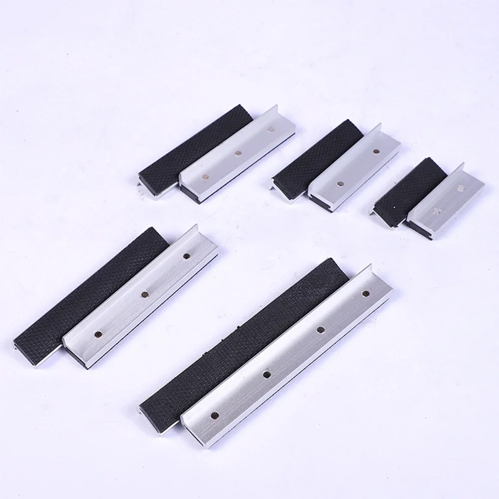 Mâchoires d'étau magnétiques puissantes, 2 pièces, housses de mâchoires souples universelles, protection polyvalente pour tout étau métallique