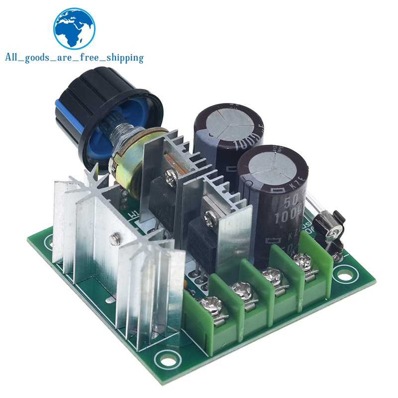 DC 12-40V 12V-40V 10A PWM Motor Speed Control Switch Controller Volt Regulator Dimmer