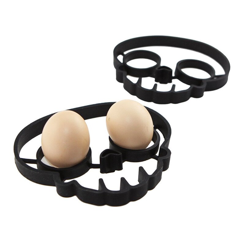 crâne Silicone Omelette oeuf chaudière dessin animé moule multifonction crêpe frit pâtisserie cuisine aide outil