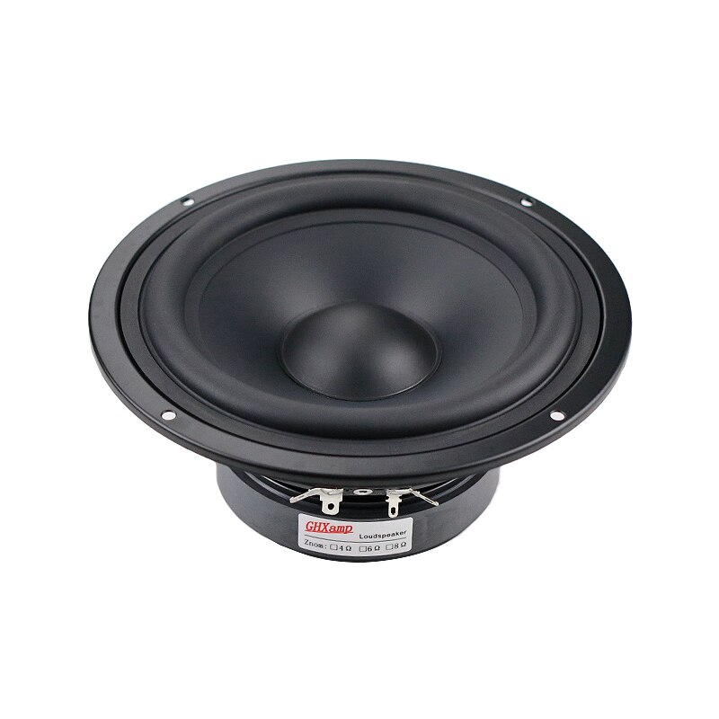 Ghxamp 6.5 tuuman 178mm bassokaiuttimen basso keskiäänikaiutinyksiköt hifi pöytäkone pa kaiutin kotiteatteri kaiutin 8 ohm 130w 1 kpl