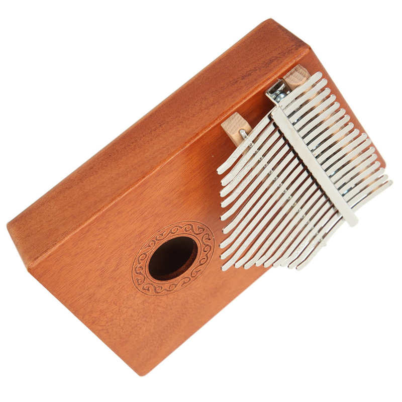 Music Instrument Educational Toy 17 Key Kalimba Thumb Piano Mahogany Mini Portable Musical Instrument Toy Birthday Keys