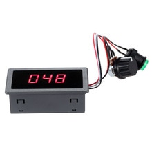 Digitale Display Led 6V 12V 24V Pwm Dc Motor Controller Variabele Snelheid Regulator