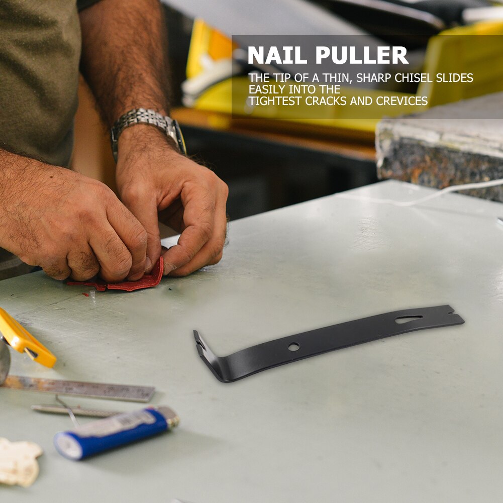 Nietje Demonteren Crowbar Nail Puller Repair Opening Tool Koevoet Houtbewerking Tough Carrying Lichtgewicht Gereedschap