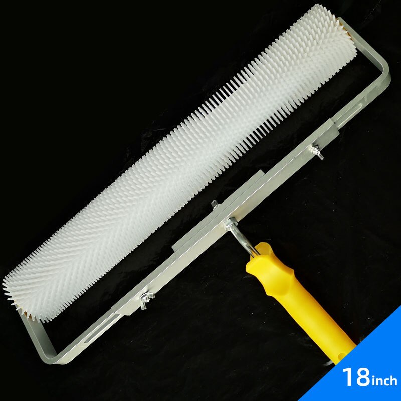 18inch Spiked Roller 46cm Self-leveling Roller Plastic Roller Spike Roller for Epoxy Floor Paint Tool Professtion