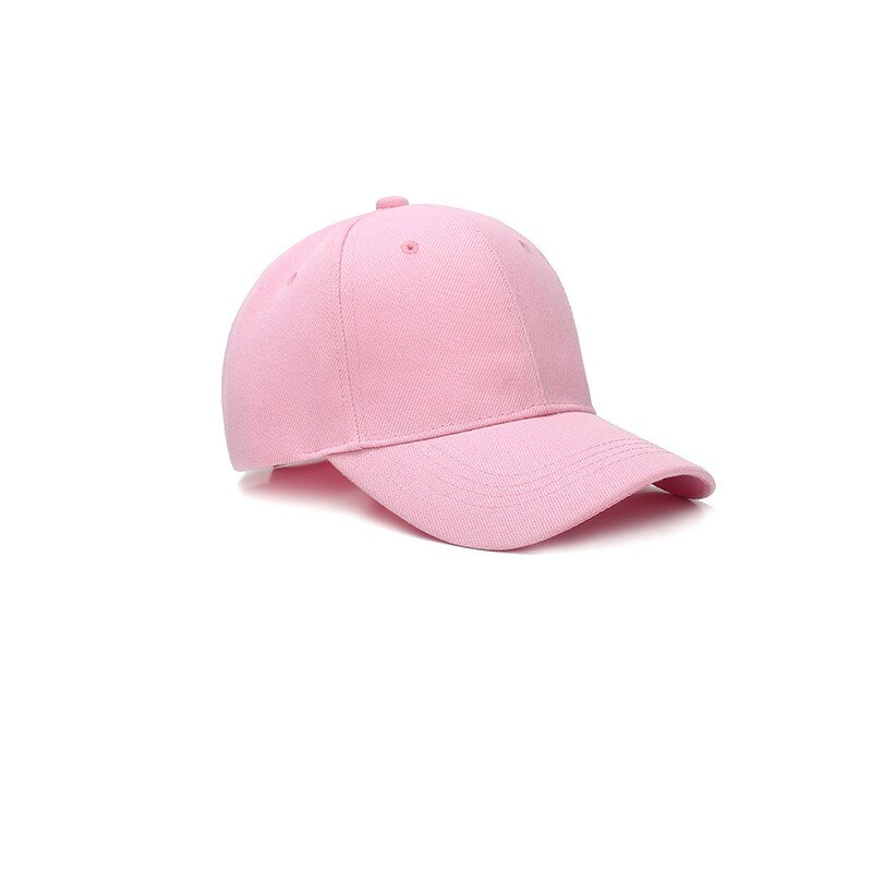 Nueva gorra de béisbol de las mujeres de la sombrero curvo sol visera de la placa de luz de Color sólido béisbol hip hop ajustable bien Sunhat gorra: C12