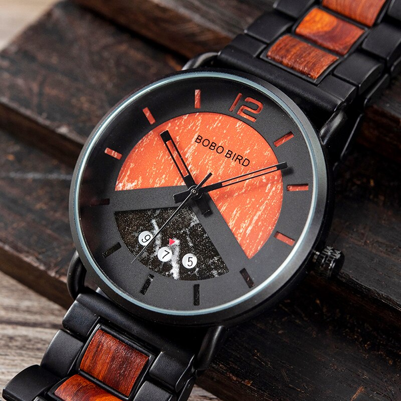 Montre homme BOBO BIRD drewniane zegarki dla mężczyzn ceny specjalne zegarki na rękę wysokiej jakości drewniany zegarek zegar człowiek Dropshipping
