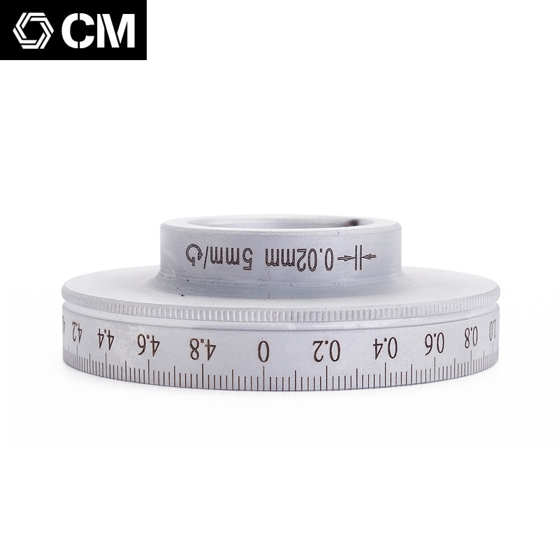 0.02-2.5mm fresemaskindeler skive x-akse y-akse. fres, skala, skive fresemaskin skala ring