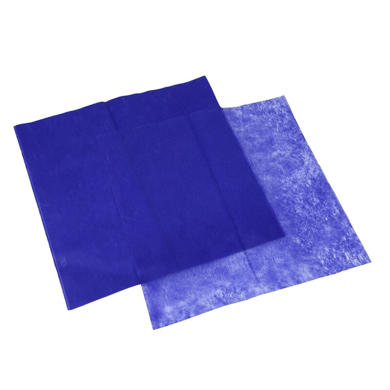 2 Packs (Inclusief 38-43 Vellen) 50X50Cm Tissue Paper Party Wikkelen, 1 Pack Royal Blue & 1 Pack Licht Paars